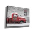 Snowy Christmas Truck  by Lori Deiter, Canvas Wall Art Sale