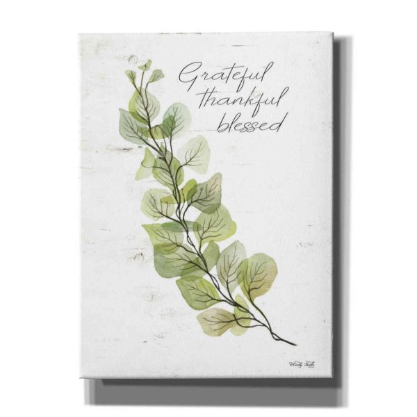 Grateful Thankful Blessed  by Cindy Jacobs, Canvas Wall Art Online Hot Sale