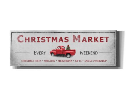 Christmas Market  by Lori Deiter, Canvas Wall Art Fashion