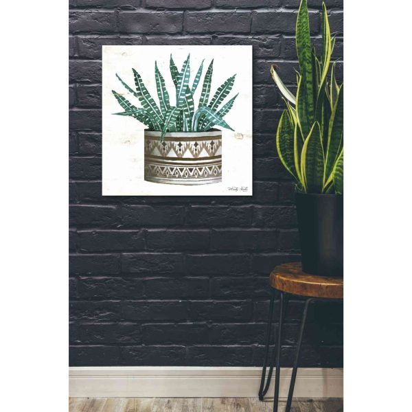 Mud Cloth Vase V  by Cindy Jacobs, Canvas Wall Art Supply