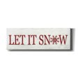 Let It Snow  by Lori Deiter, Canvas Wall Art Online now