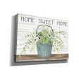 Home Sweet Home Galvanized Bucket  by Cindy Jacobs, Canvas Wall Art Hot on Sale