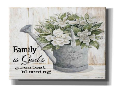 Family is God s Greatest Blessing  by Cindy Jacobs, Canvas Wall Art Online