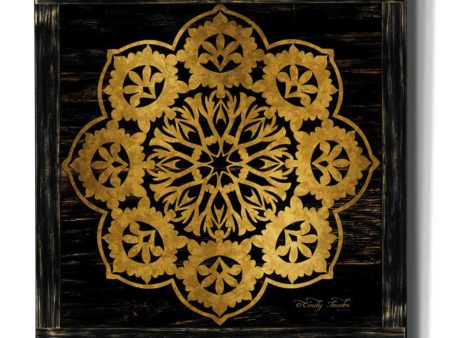 Gold Mandala I  by Cindy Jacobs, Canvas Wall Art For Cheap