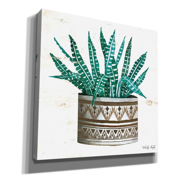 Mud Cloth Vase V  by Cindy Jacobs, Canvas Wall Art Supply