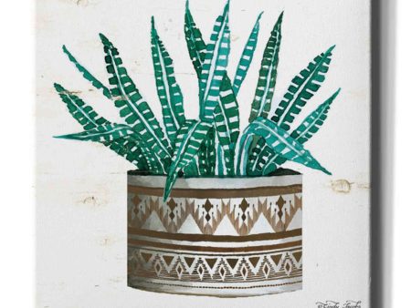 Mud Cloth Vase V  by Cindy Jacobs, Canvas Wall Art Supply