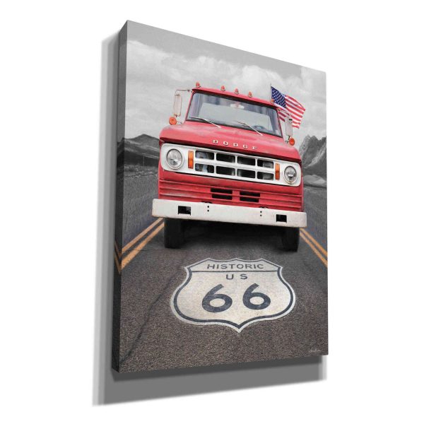 Dodge on Route 66  by Lori Deiter, Canvas Wall Art Discount