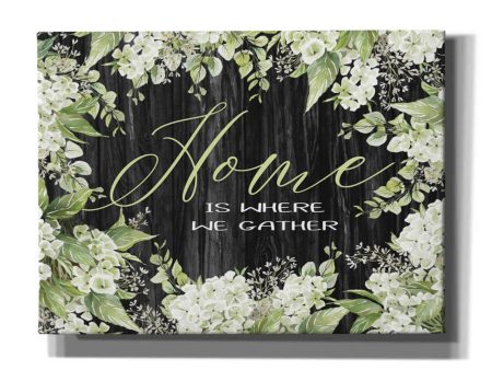 Home is Where We Gather  by Cindy Jacobs, Canvas Wall Art Fashion