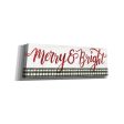 Merry & Bright Gingham  by Cindy Jacobs, Canvas Wall Art Sale