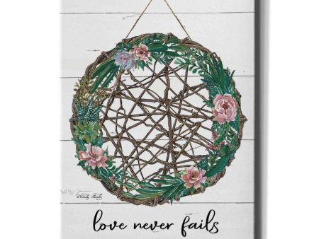 Love Never Fails 3  by Cindy Jacobs, Canvas Wall Art Online Sale