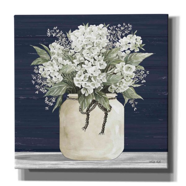 White Flowers II  by Cindy Jacobs, Canvas Wall Art Discount