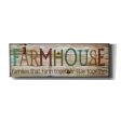 Farmhouse Colorful  by Cindy Jacobs, Canvas Wall Art For Discount