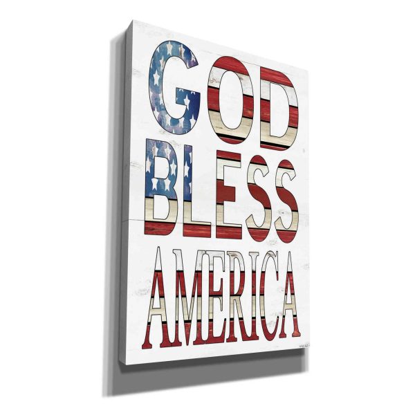 God Bless America  by Cindy Jacobs, Canvas Wall Art For Cheap