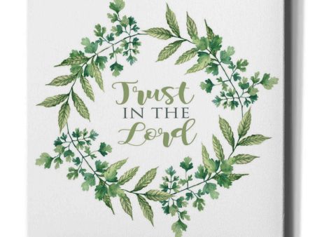 Trust in the Lord Wreath  by Cindy Jacobs, Canvas Wall Art Supply