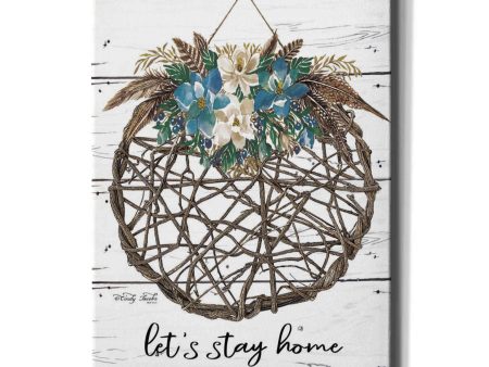 Let s Stay Home  by Cindy Jacobs, Canvas Wall Art Online now