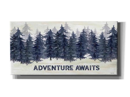 Navy Trees Adventure  by Cindy Jacobs, Canvas Wall Art Supply