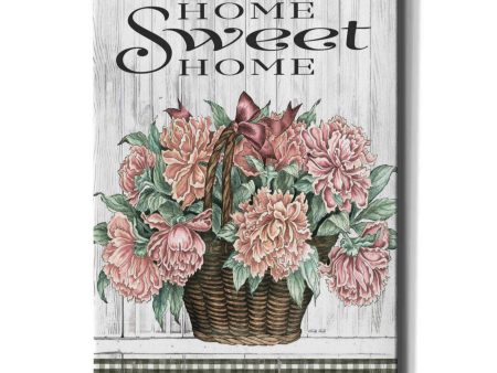 Home Sweet Home Peonies  by Cindy Jacobs, Canvas Wall Art Hot on Sale