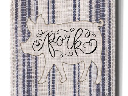 Pork  by Cindy Jacobs, Canvas Wall Art For Discount