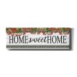 Home Sweet Home Banner  by Cindy Jacobs, Canvas Wall Art Online now