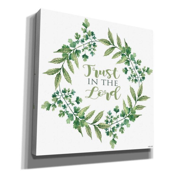 Trust in the Lord Wreath  by Cindy Jacobs, Canvas Wall Art Supply