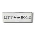 Let s Stay Home II  by Cindy Jacobs, Canvas Wall Art Online Sale