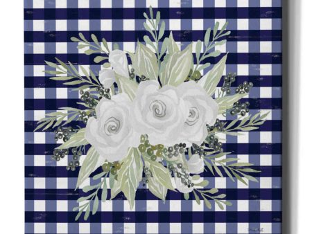 Navy Floral II  by Cindy Jacobs, Canvas Wall Art Supply