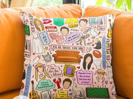 Friends Show Throw Pillow on Sale