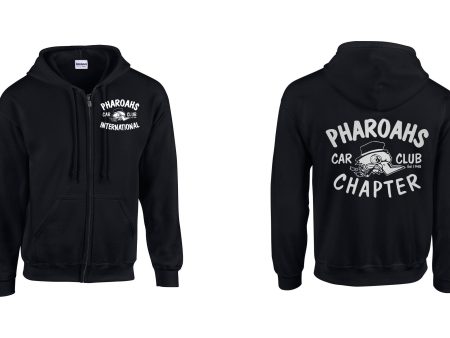 Pharoahs Car Club Zip Up Hoodie Online Hot Sale