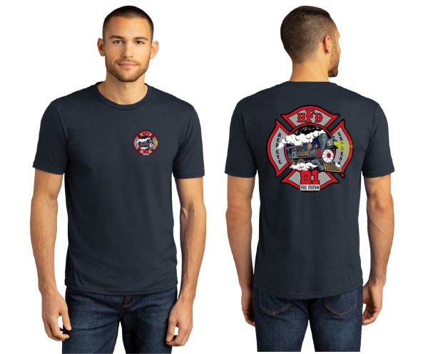 HFD Station 81  Red Eye Express  Tee Supply