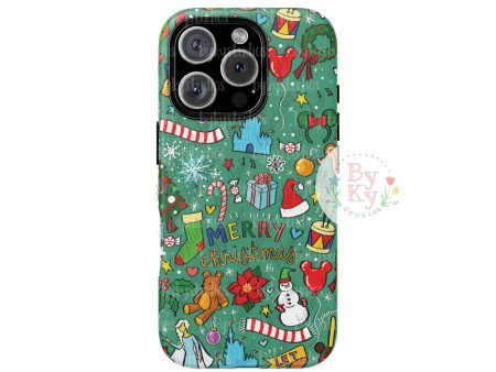 Mickey Christmas Tough Phone Cases For Sale