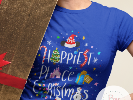 Happiest Place for Christmas Unisex Tee on Sale