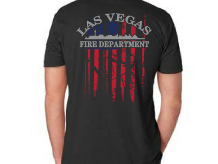 LVFR American Flag T-Shirt on Sale