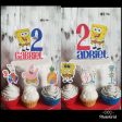 Spongebob Cake Topper Spongebob Cupcake Toppers Hot on Sale