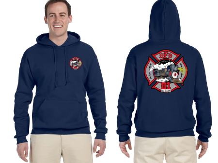 HFD Station 81  Red Eye Express  Hooded Sweatshirts Hot on Sale