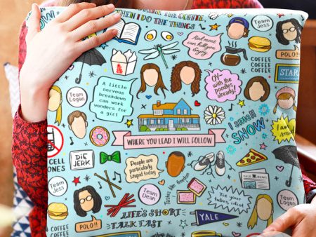 Gilmore Girls Throw Pillow Online now