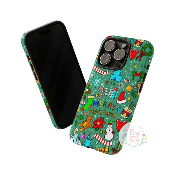 Mickey Christmas Tough Phone Cases For Sale