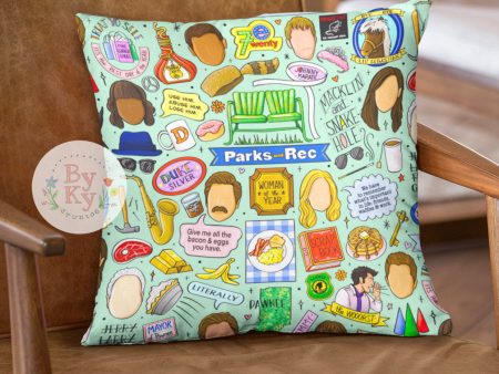 Parks and Rec Throw Pillow Sale