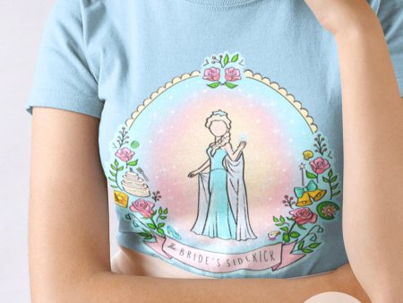 Elsa Bridesmaid Unisex Tee For Cheap