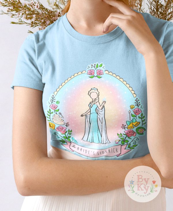 Elsa Bridesmaid Unisex Tee For Cheap