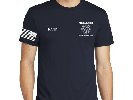 Mesquite Fire 50 50 American Apparel Los Angeles Apparel Duty Shirts For Discount