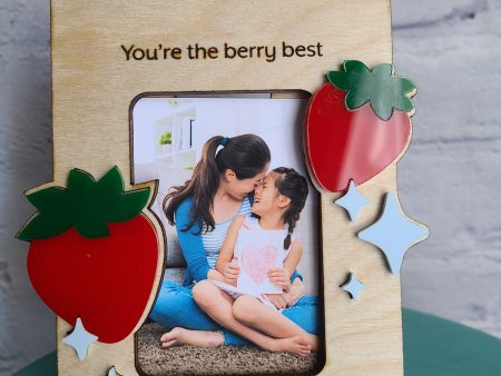 You re the Berry Best WOOD FRAME MAGNET Online Hot Sale