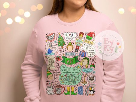 Buddy the Elf Unisex Sweatshirt on Sale