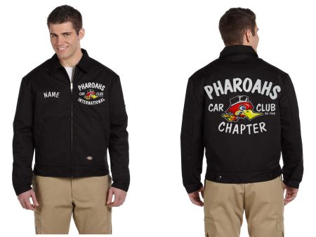 Pharoahs Car Club Eisenhower Jacket (EMBROIDERED) For Discount