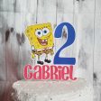 Spongebob Cake Topper Spongebob Cupcake Toppers Hot on Sale