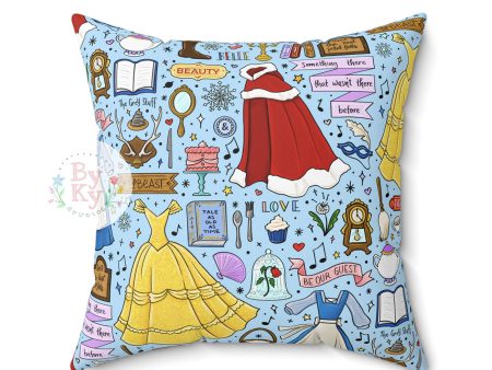 Belle Princess Throw Pillow For Discount