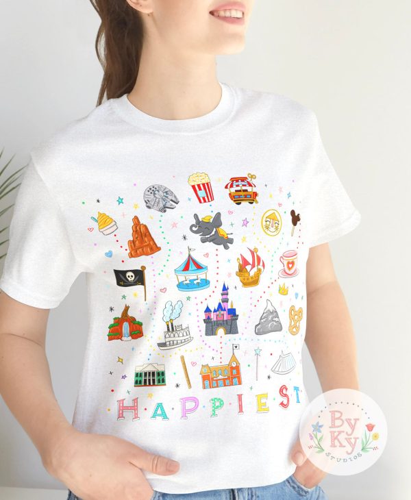 Happiest Theme Park Unisex Tee - AS SEEN ON BUZZFEED Fashion