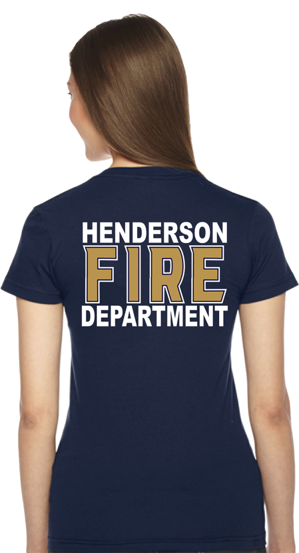 HFD (Hednerson Fire Department) Golden Knights Ladies Fit For Sale