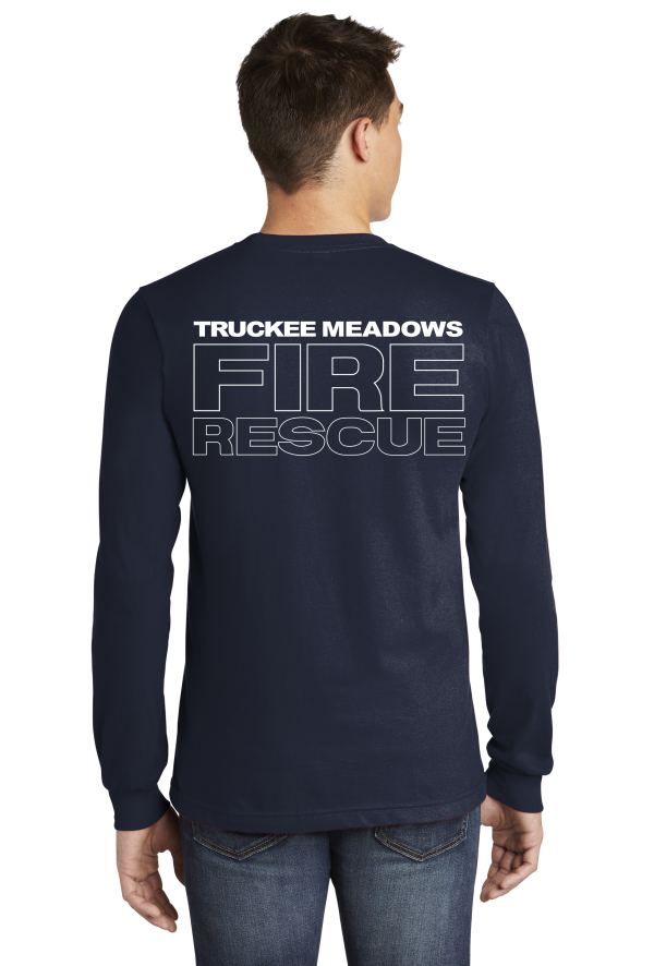 Truckee Meadows 100% Cotton Duty Long Sleeve Shirt Hot on Sale