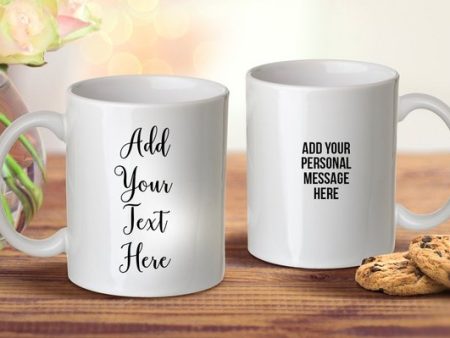 Add Your Own Message Mug Supply