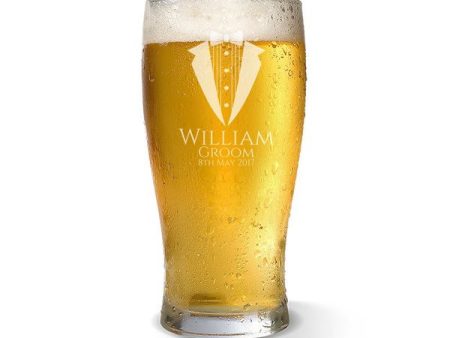 Suit Standard 425ml Beer Glass Hot on Sale